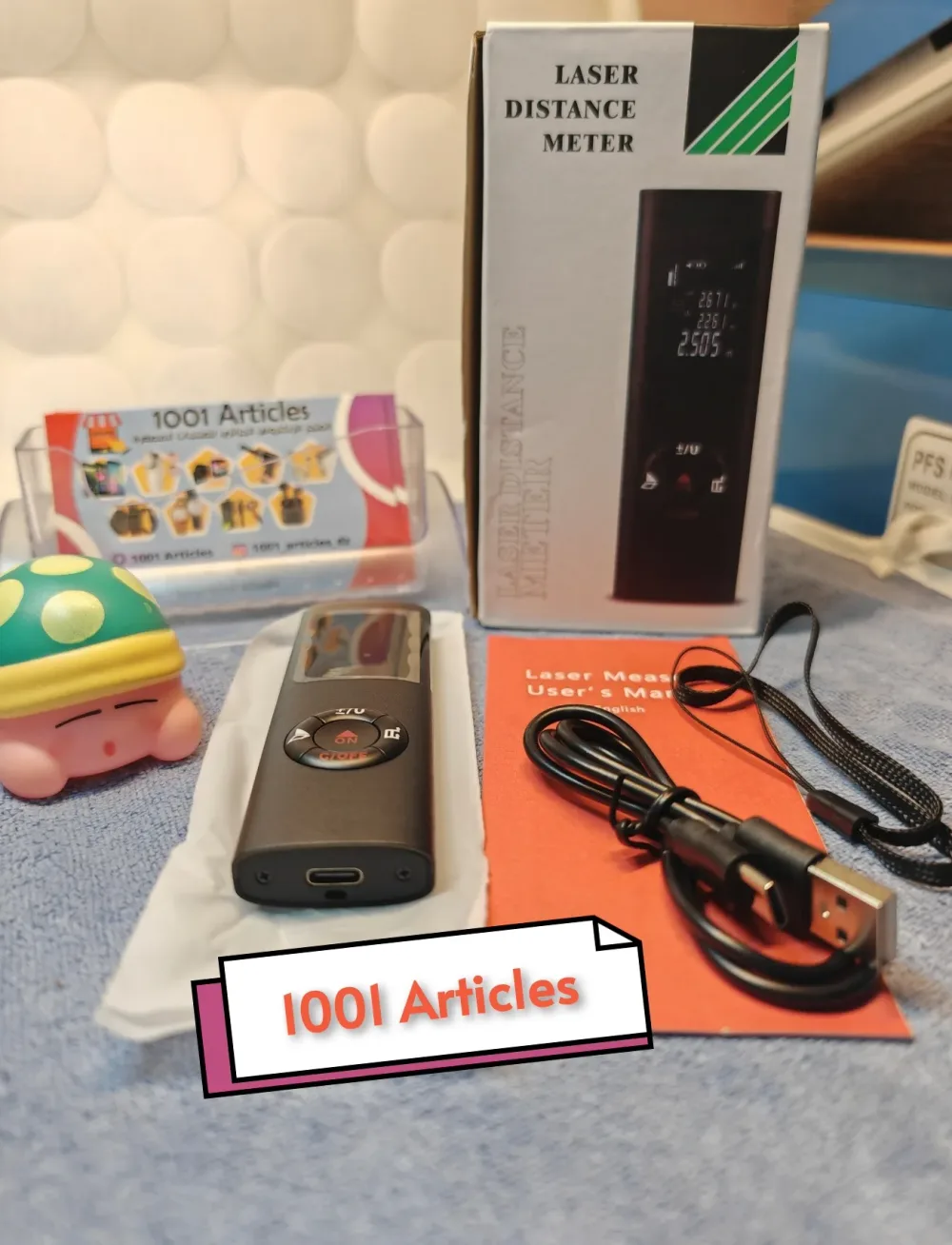 Mini Télémètre Laser numérique professionnel Rechargeable USB Type C