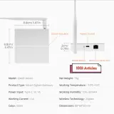 Tuya Smart HUB Centrale Zigbee filaire RG45 AVATTO
