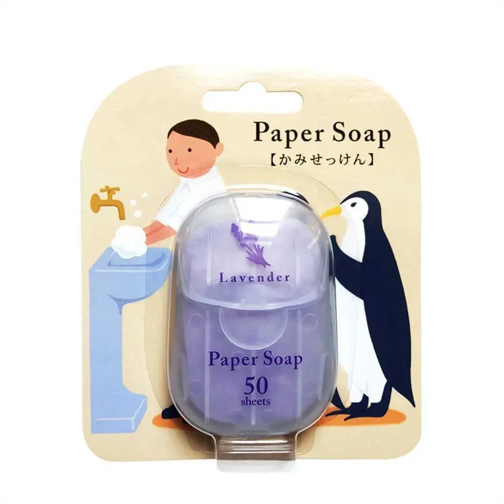 Paper Soap – Savon en Feuilles de Voyage 🧼✨