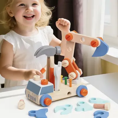 (Nut disassembly and assembly engineering vehicle
