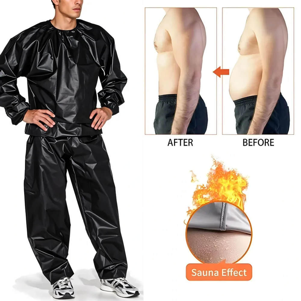 Combinaison de sauna robuste pour exercices de sudation