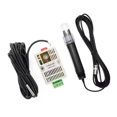 Module de capteur de détection de température et de pH de l'eau, tension 0-5V 0-10V 4-20mA, sortie RS485, capteur de pH, électrode de pH BNC