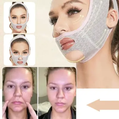 Masque pour visage V Face avec ceinture liftante A929 – قناع شد الوجه للنساء