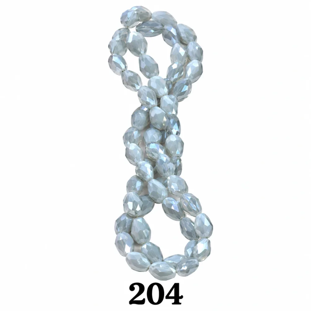 Cristal Goute 8*11 Qty:10 fil