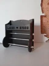 Three-Level Wall Organizer Rack CNC File
