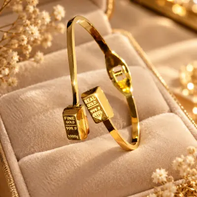 اسوارة  REAL GOLD