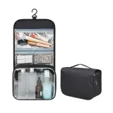 Trousse de Toilette de Voyage à Suspendre, Imperméable et Légère, Grande Capacité