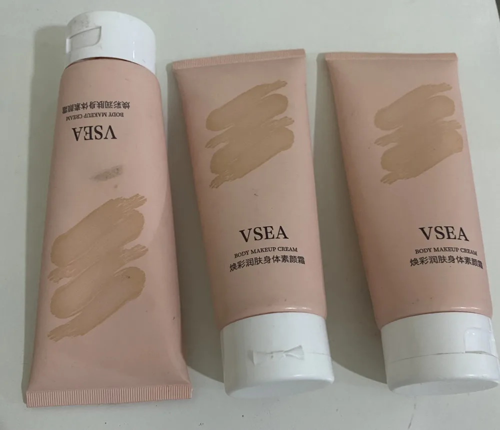 Crème maquillante pour le corps