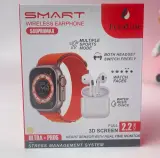 طقم Fendior S40 Pro Max الذكي – ساعة + سماعات لاسلكية