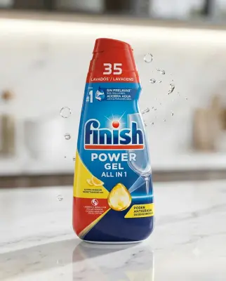 💙 Finish Power Gel All in 1 – جل غسالة الصحون