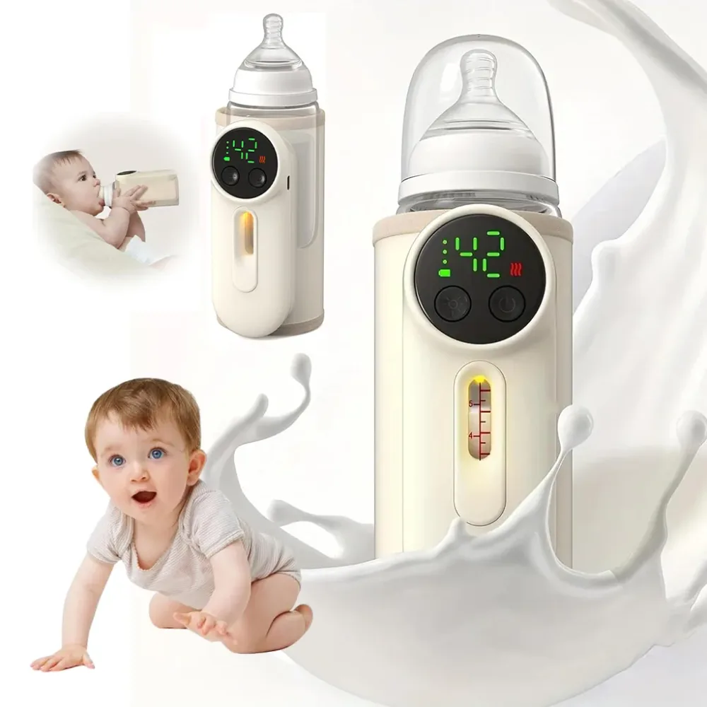 Chauffe-biberon électrique Rechargeable USB Affichage de la température - سخان قارورة الحليب للأطفال