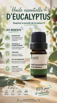 Huile essentille d'eucalyptus زيت الكاليتوس