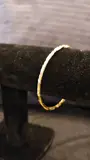 Ensemble de 6 bracelets Doré jonc Torsadés