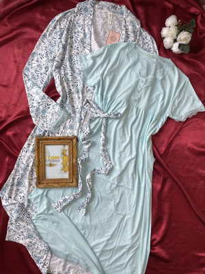 Robe kimono d’allaitement