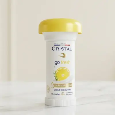 كريم مزيل العرق Cristal لمون