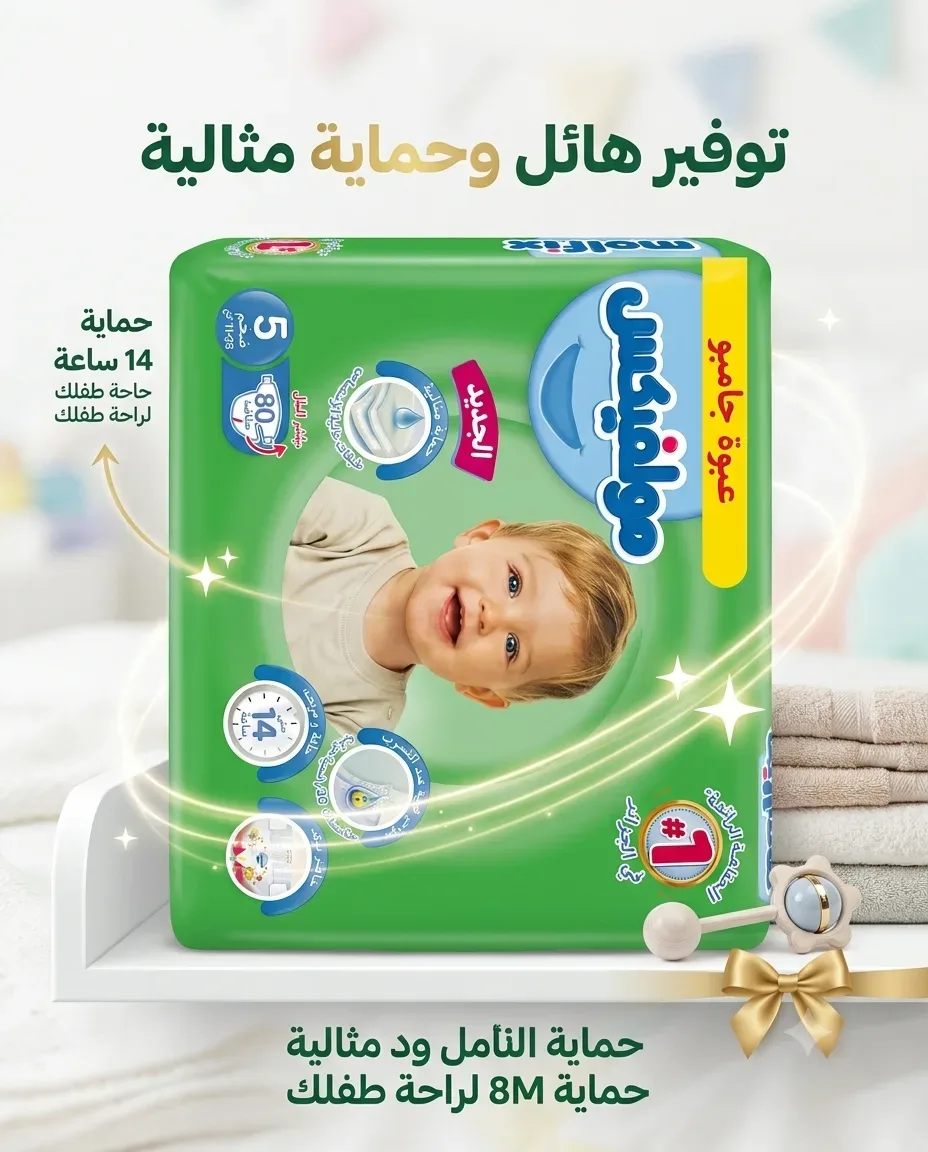Molfix حفاظة 5-80