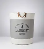 Panier à Linge Pliable et Élégant