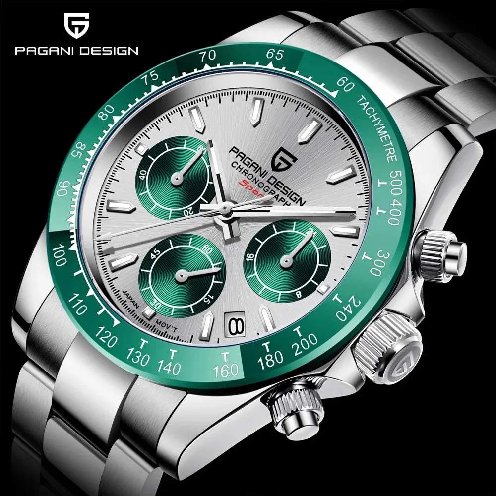 Nouvelle montre homme Quartz Pagani Design Original water ressiste 100 Metre