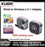 Mini Adaptateur XUDA CarPlay - Android Auto, sans fil