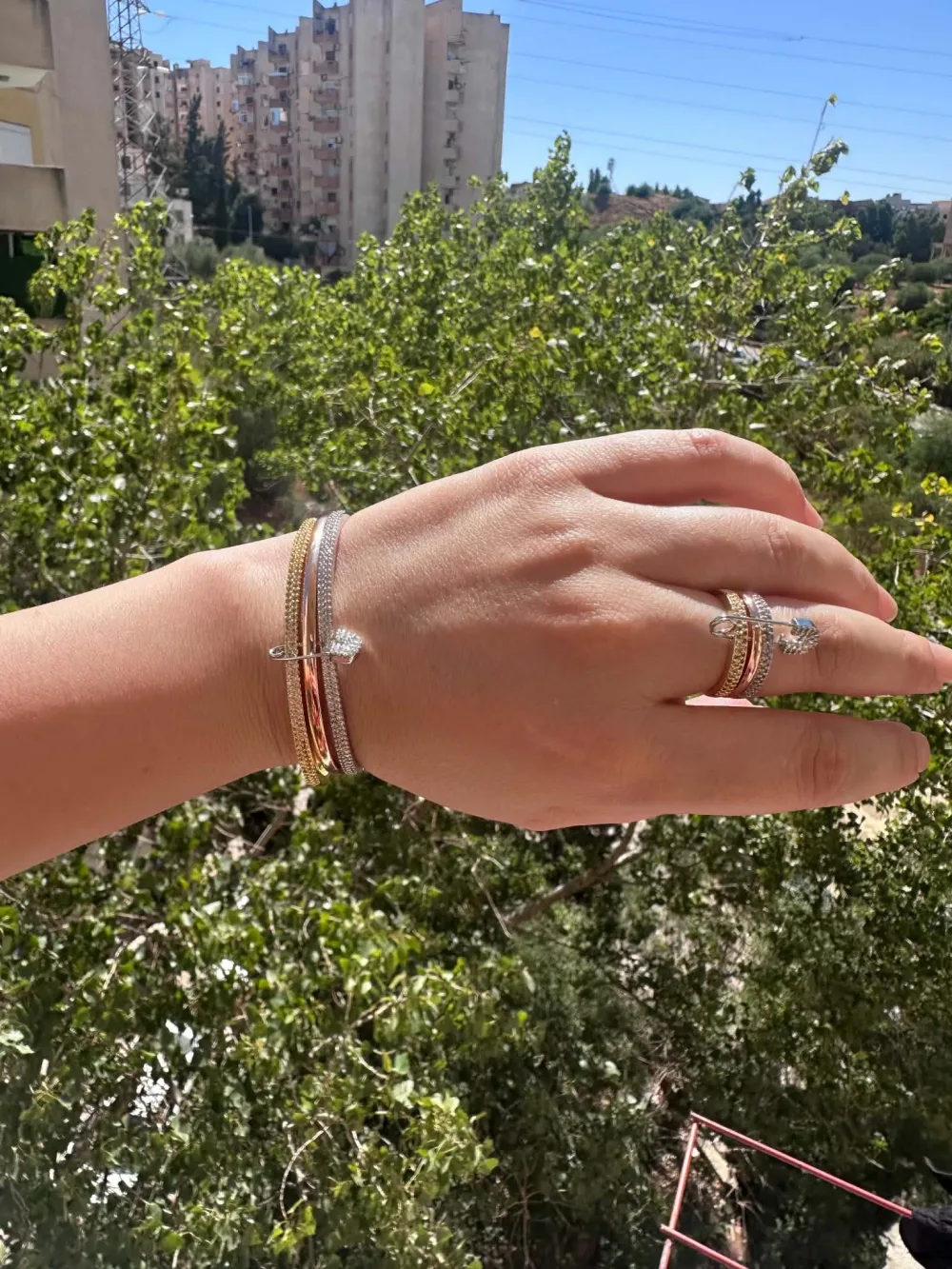 Bracelet et bague
