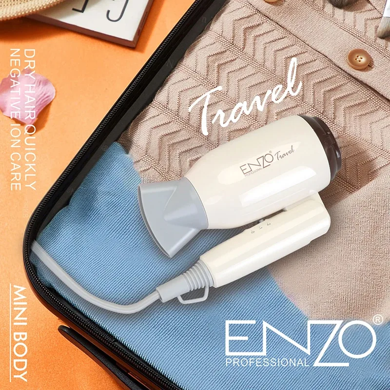 ENZO Mini Travel pliable Sèche-cheveux EN-608