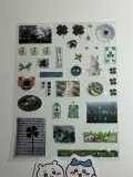 Water proof stickers sheet