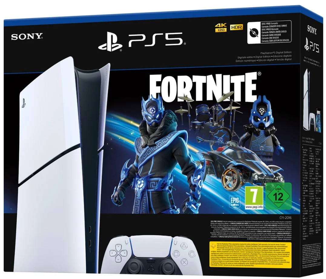 Console PS5 slim digital Fortnite neuf sous emballage