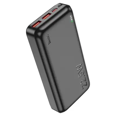 Power Bank Hoco J101A 20 000 mAh – 22,5W, PD20W & QC3.0, 3 Sorties