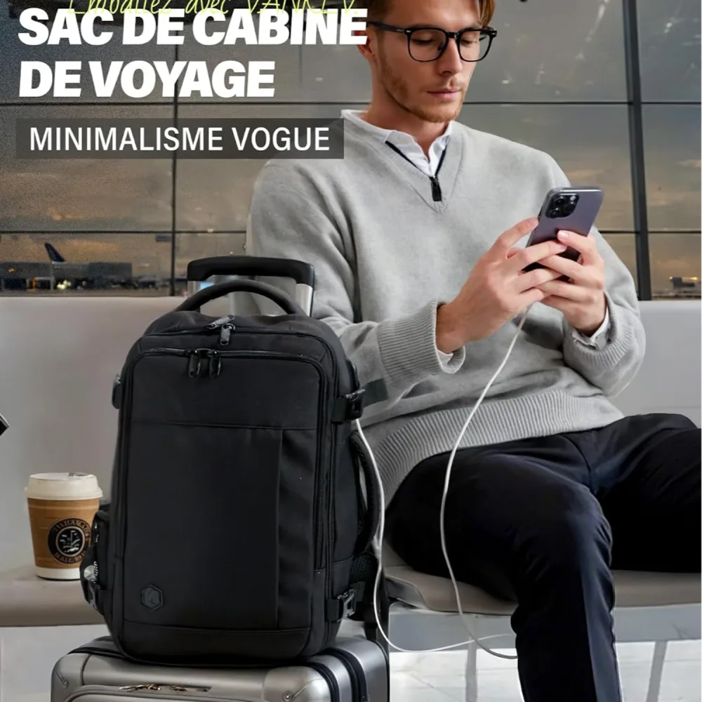 Vankev 40x20x25-ryanair — 30L, , laptop 14"