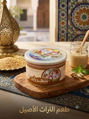 شهرزاد-حلاوة طحينية بالشوكولاته-