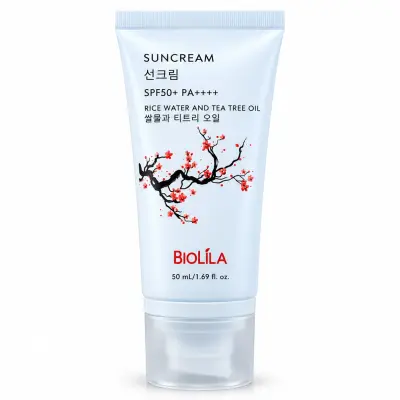 BIOLILA Suncream SPF50+ PA++++ – Protection Solaire 50ml