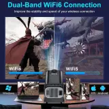 Projecteur portable Full HD HY320 Mini Android 11 WiFi6 et Bluetooth 5.0 - جهاز عرض ذكي