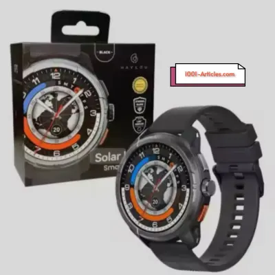 HAYLOU SOLAR ULTRA - GPS Smart Watch pour Homme - 1.58", Amoled