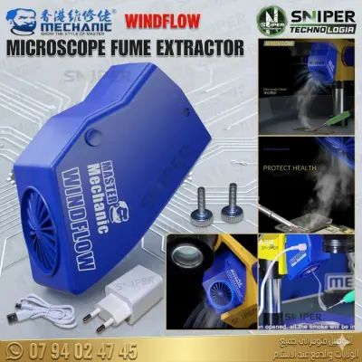 MICROSCOPE FUME EXTRACTOR MECHANIC WINDFLOW