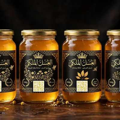 عرض العائلة (1كلغ عسل السدر+1كلغ عسل السفارية+1كلغ عسل الجبل+1كلغ عسل الجرجير)