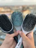 Brosse à Cheveux Ovale "LOVLU" — Poils de Sanglier & Nylon