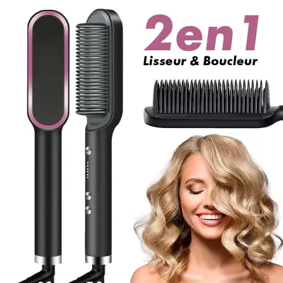 Brosse Lissante Chauffante