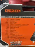 Caisse à outils 142 pièces KINGQUEEN WIB-287