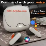 Écouteurs Intra-Auriculaire Wireless TWS Bluetooth ENC