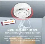 Capteur intelligent de fumée et incendie 🔥 Tuya Smart