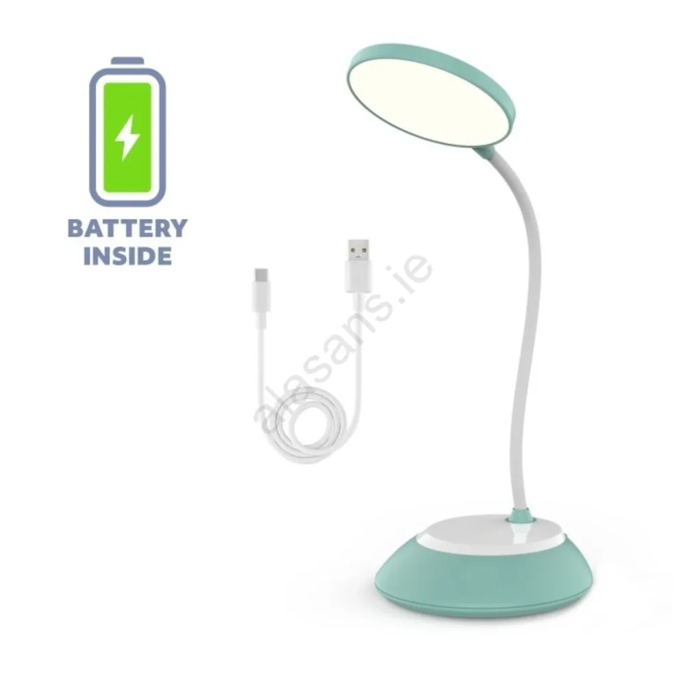 💡 مصباح المكتب الذكي LED – إضاءة دائرية احترافية