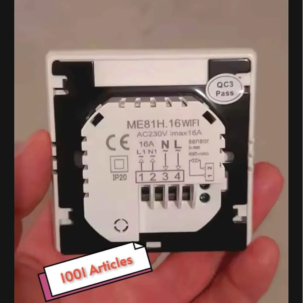 Thermostat intelligent Connecté Wifi - AVATTO Tuya Smart