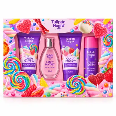 Coffret Tulipán Negro Candy Fantasy – Eau de Toilette & Soins ORIGINAL