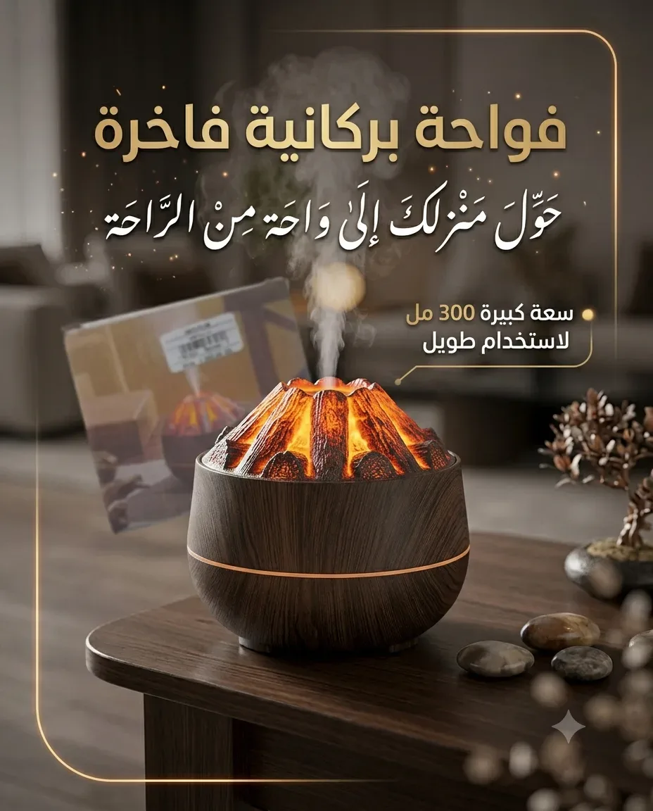 فواحة بركانية فاخرة بسعة 300مل