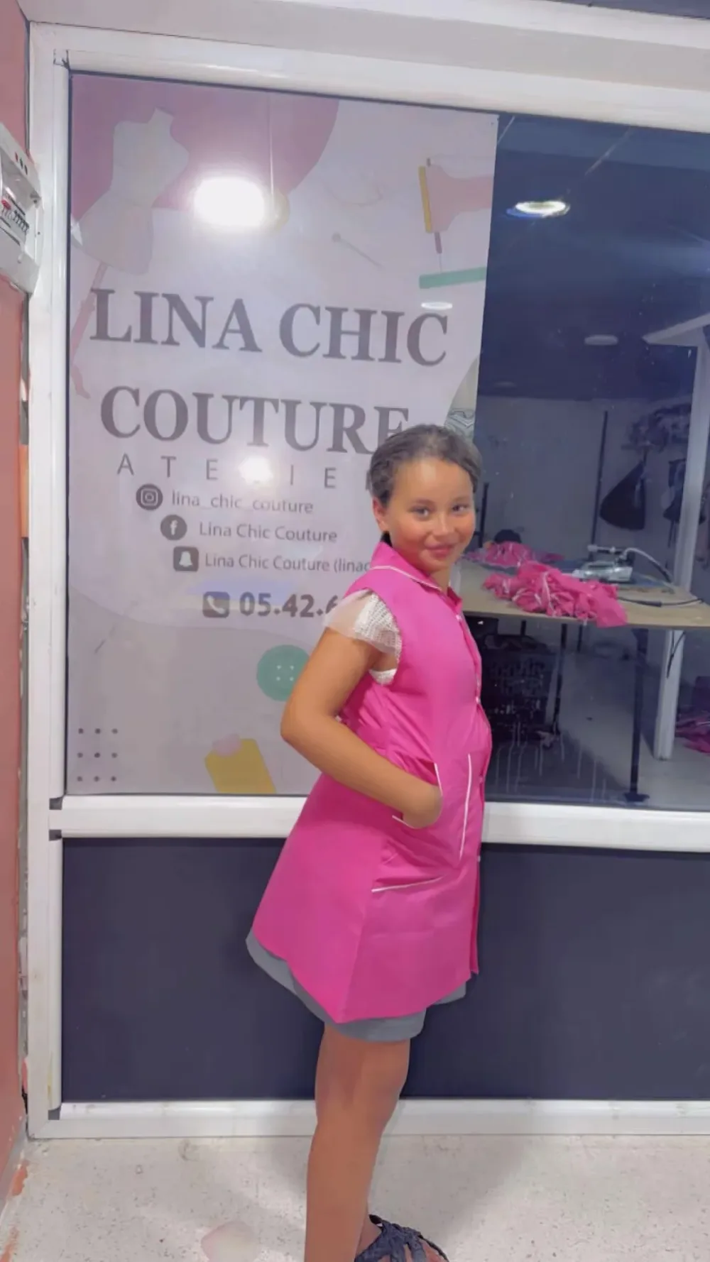 Tablier pour enfant fille