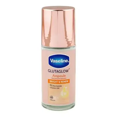 vaseline ampoule glutaglow bright et renew