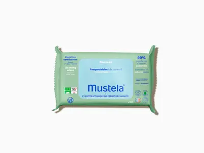 Lingettes nettoyantes compostables