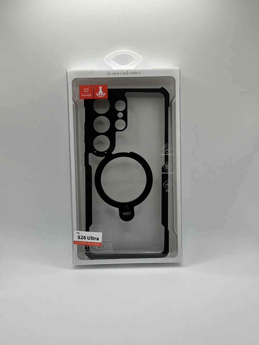 CASE XUNDO WITH HOLDER BLACK