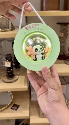 Veilleuse LED Ronde – Panda “Sweet” Lumineuse