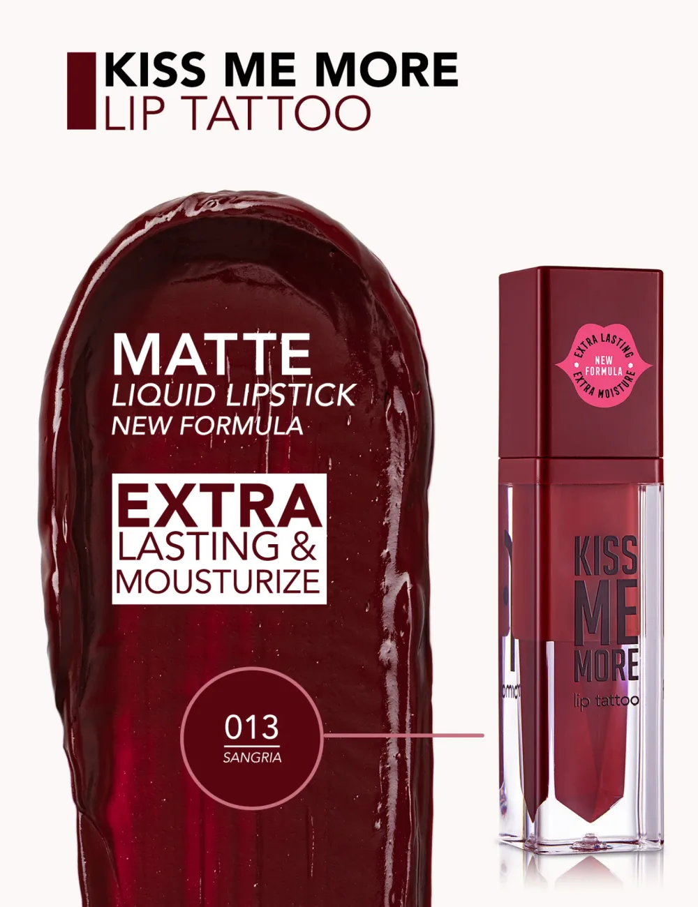 Kiss Me More Lip Tattoo
